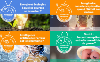 Podcasts « Au crible de la science » : 4 épisodes en ligne !